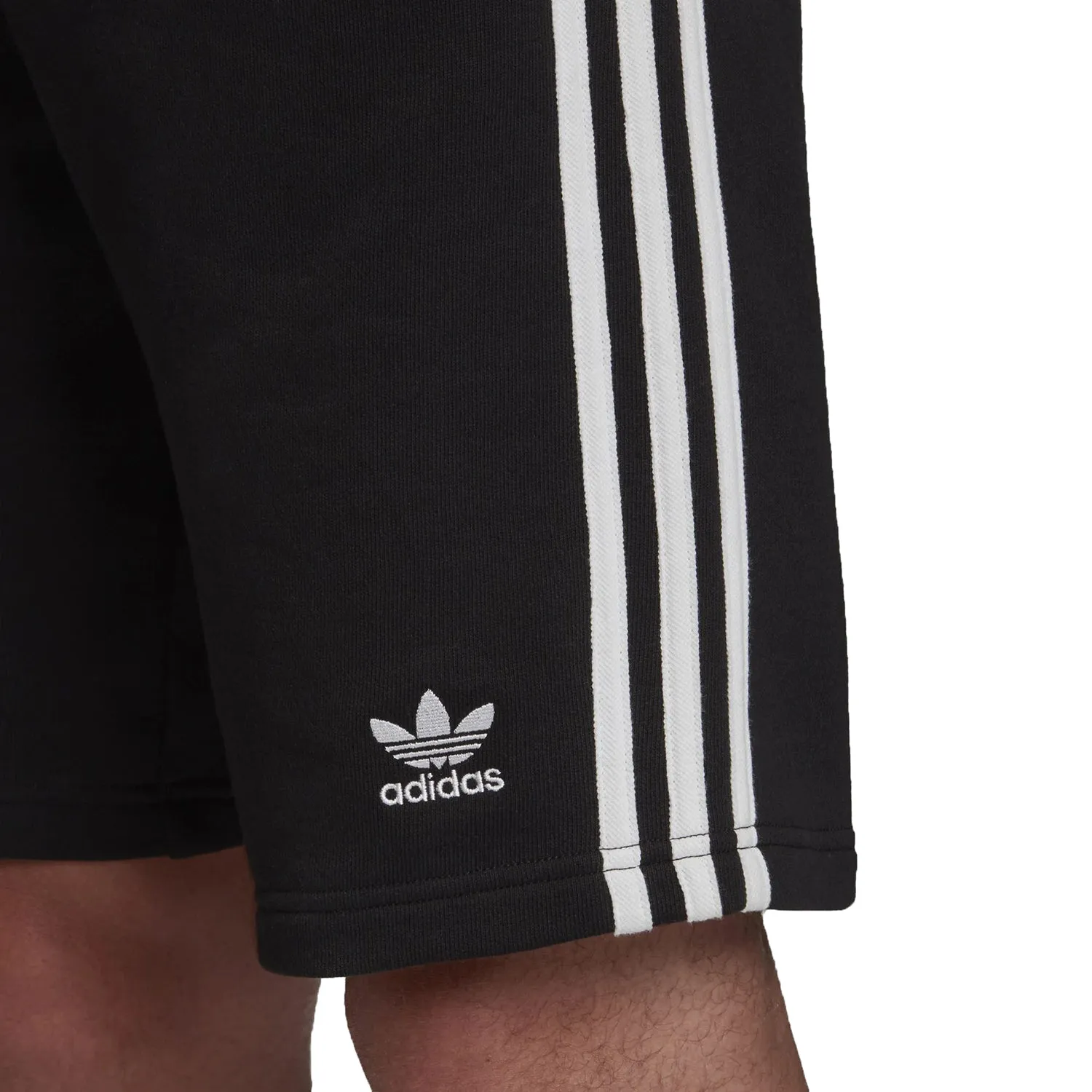 Adidas Men's 3-Stripes Shorts Black