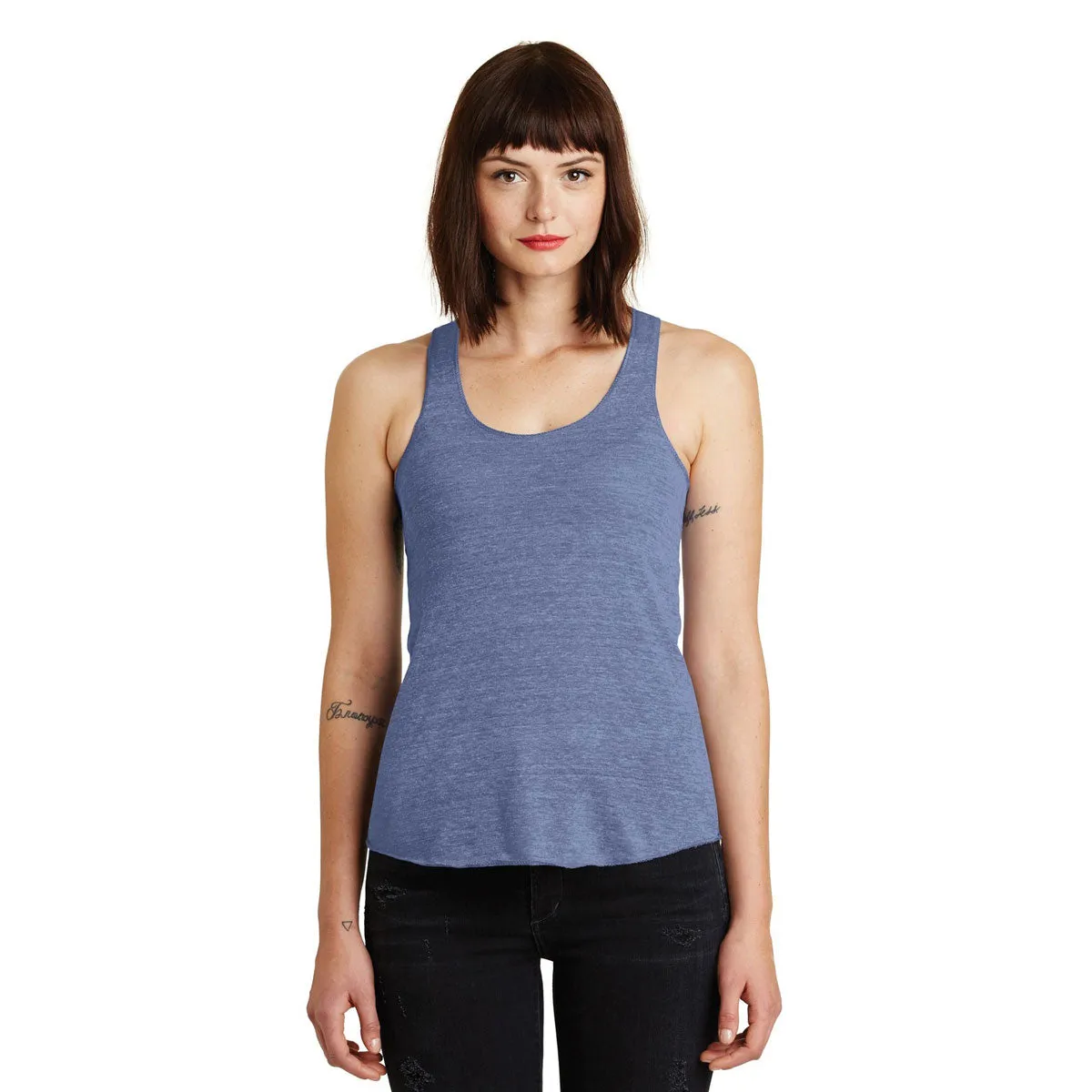 Alternative Women's Eco Pacific Blue Meegs Eco-Jersey Racer Tank