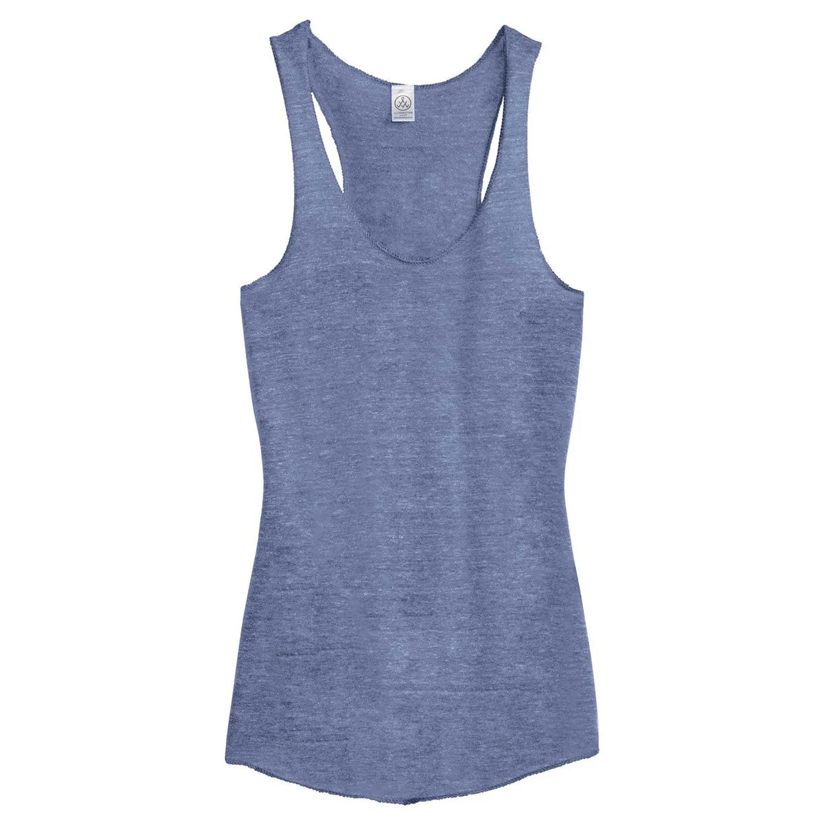 Alternative Women's Eco Pacific Blue Meegs Eco-Jersey Racer Tank