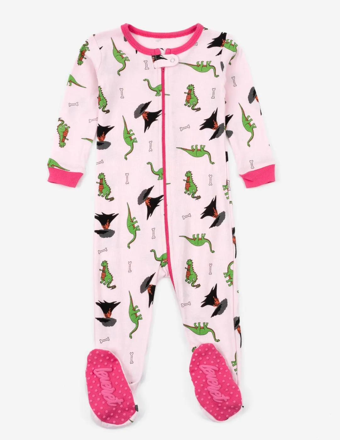 Baby Footed Dinosaur Pajamas