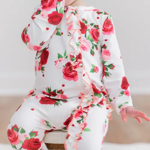 Baby Rose Romper