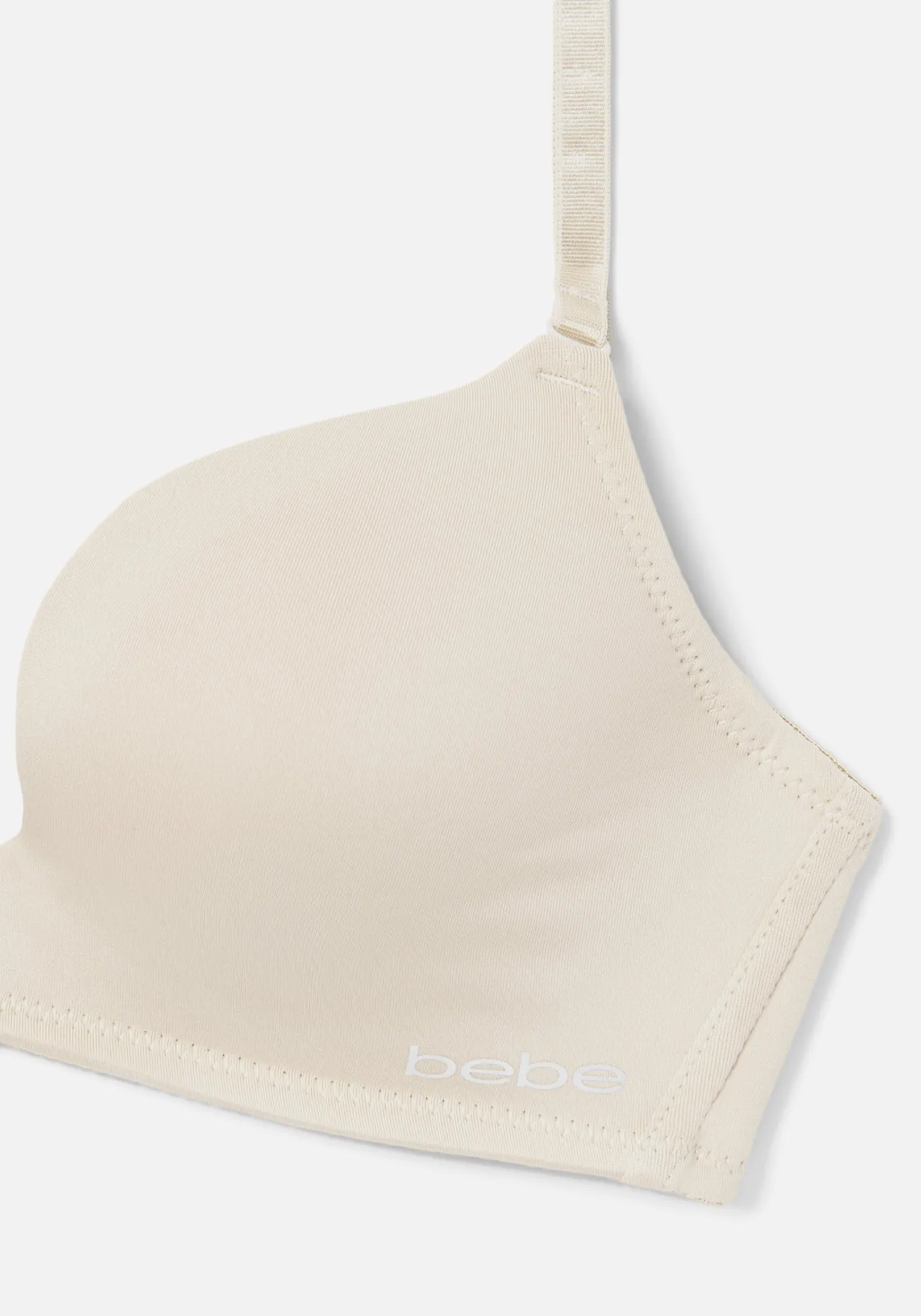 Bebe Logo Plunge Bra