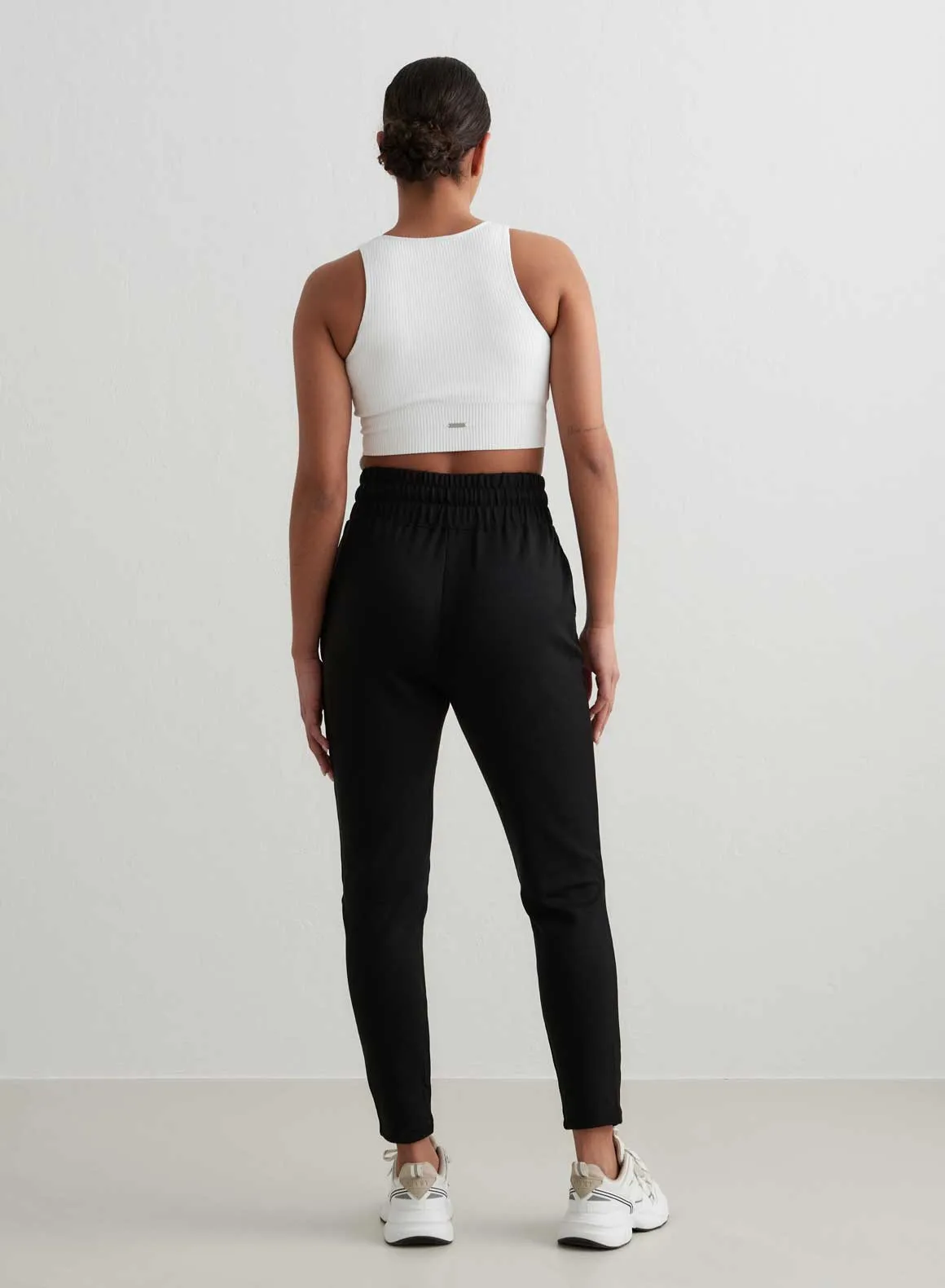 Black Comfy Modal Sweatpants