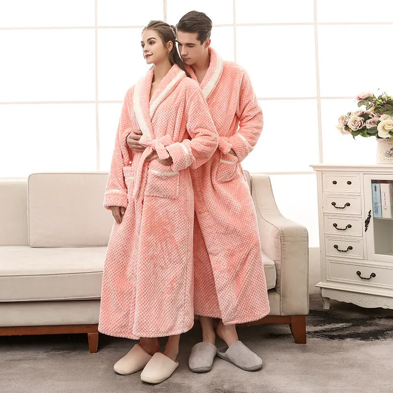 Buy Women Pajamas & Couple Gown Winter Robe Online - Soft Cotton Bathrobe - Fashionzapp