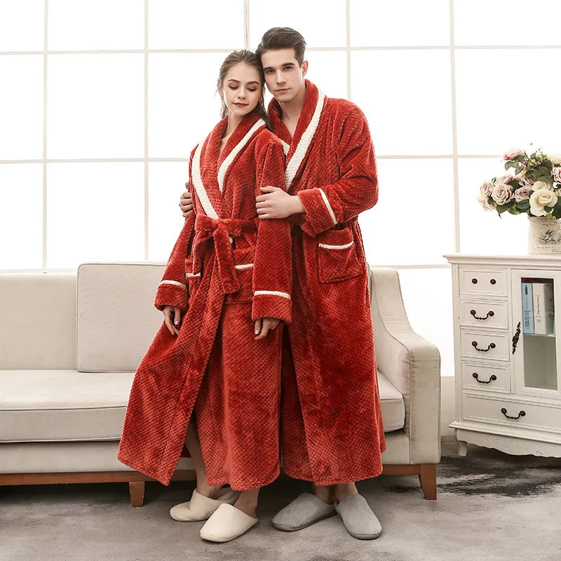 Buy Women Pajamas & Couple Gown Winter Robe Online - Soft Cotton Bathrobe - Fashionzapp