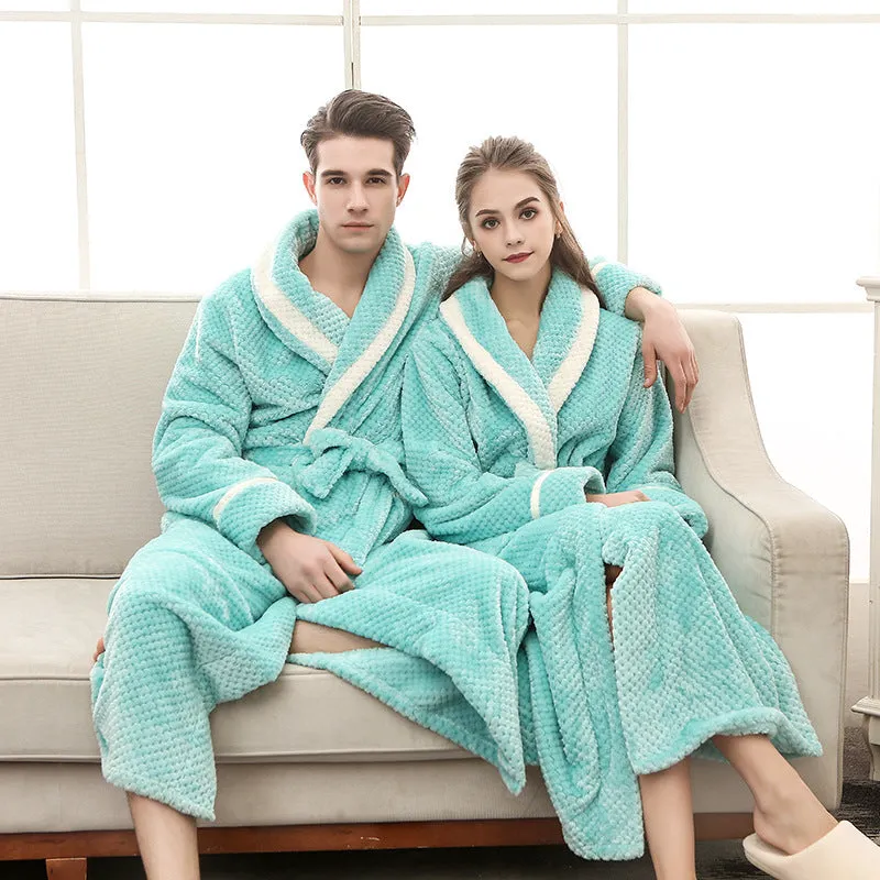 Buy Women Pajamas & Couple Gown Winter Robe Online - Soft Cotton Bathrobe - Fashionzapp