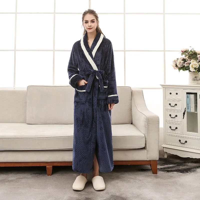 Buy Women Pajamas & Couple Gown Winter Robe Online - Soft Cotton Bathrobe - Fashionzapp