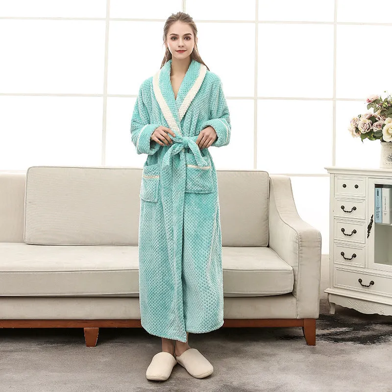 Buy Women Pajamas & Couple Gown Winter Robe Online - Soft Cotton Bathrobe - Fashionzapp