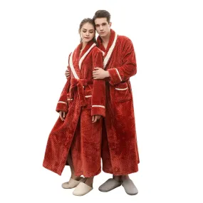 Buy Women Pajamas & Couple Gown Winter Robe Online - Soft Cotton Bathrobe - Fashionzapp