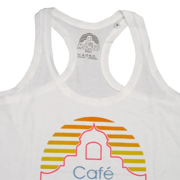 Cafe Mambo Ibiza New Logo Racerback Vest