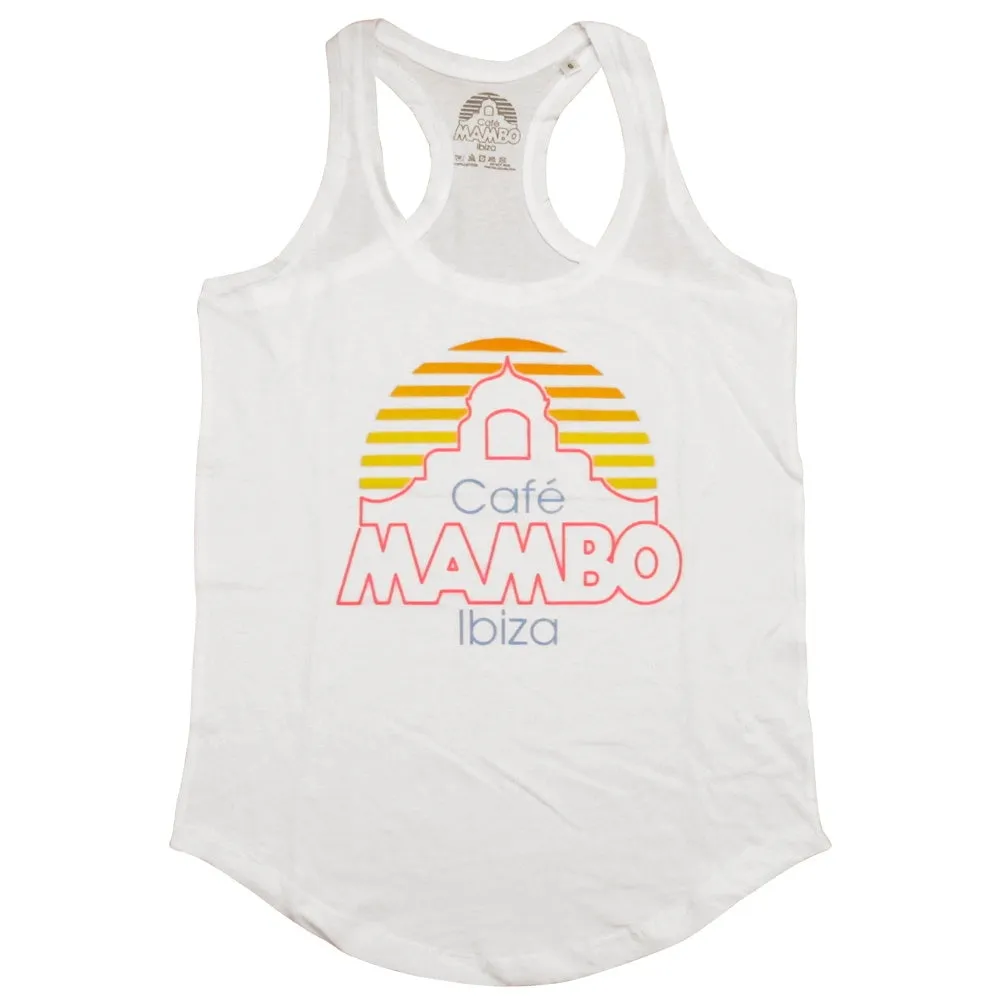 Cafe Mambo Ibiza New Logo Racerback Vest