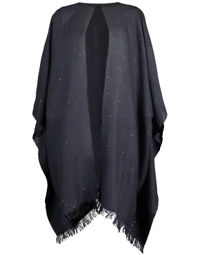 Cashmere Open Poncho