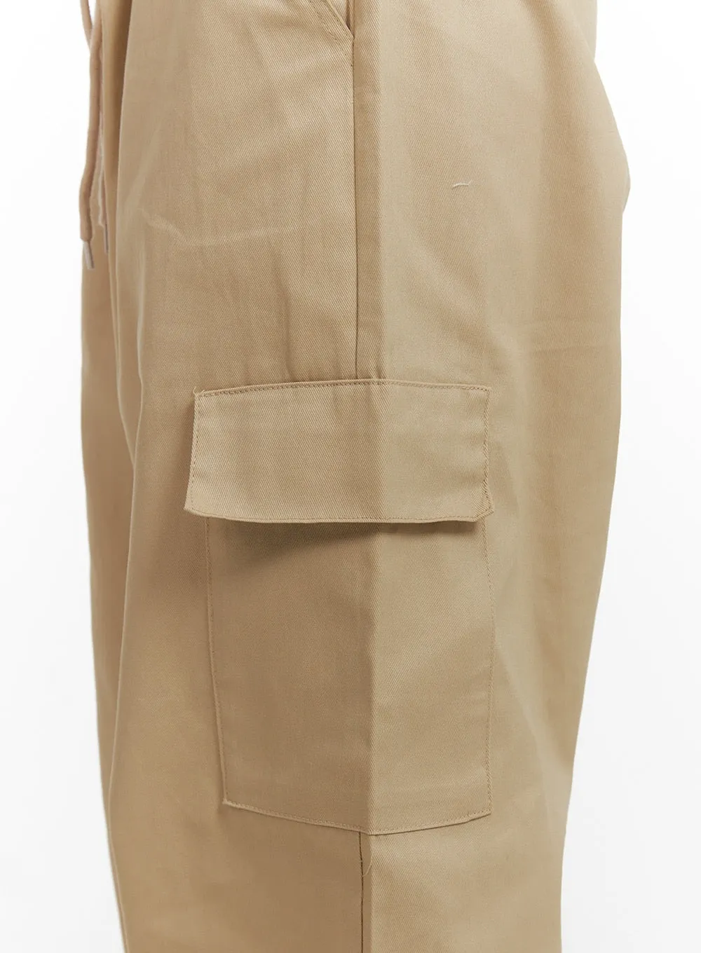 Comfy Cargo Pants (Beige) OA429