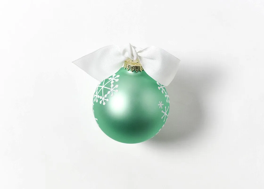 Coton Colors Baby It's Cold Outside 100mm Glass Ornament