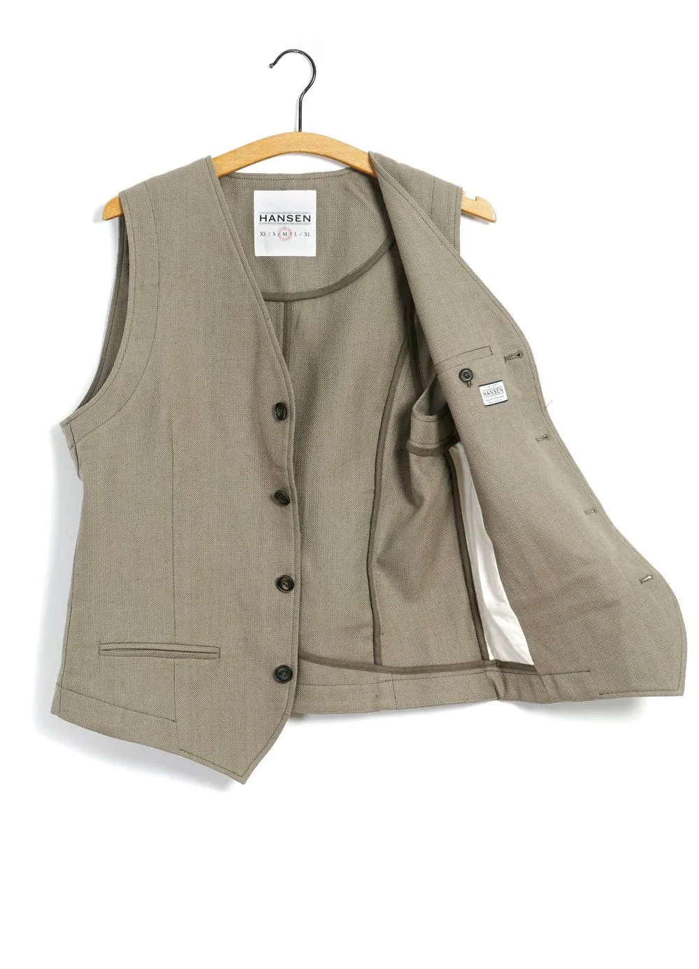 DANIEL | Classic Waistcoat | Bay Leaf