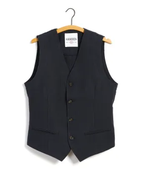 DANIEL | Classic Waistcoat | Dark Blue