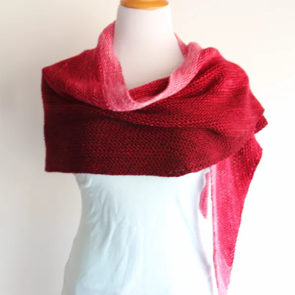 Easy Garter Scarfy-Wrap Pattern FREE