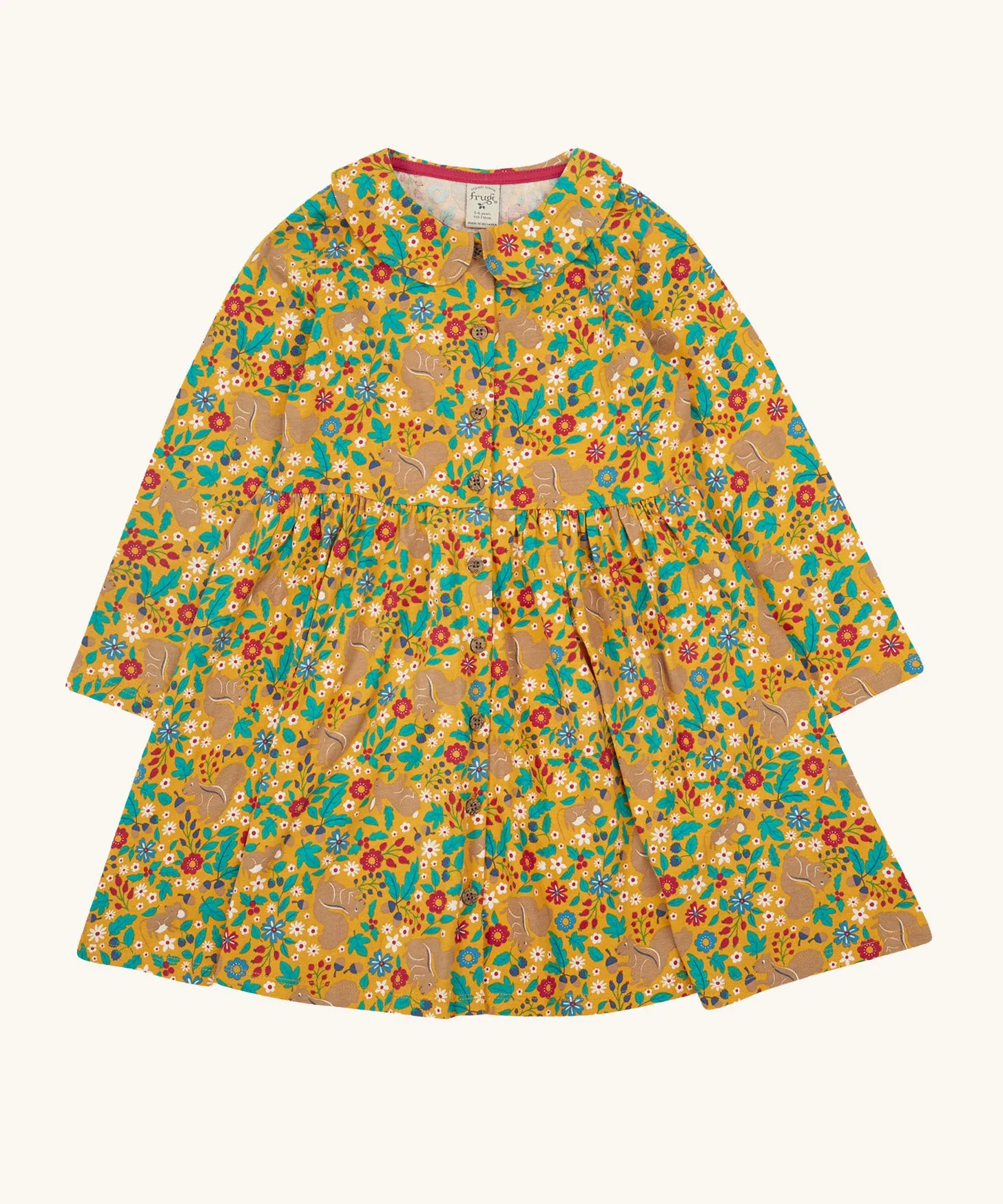 Frugi Autumn Dress - Autumn Friends