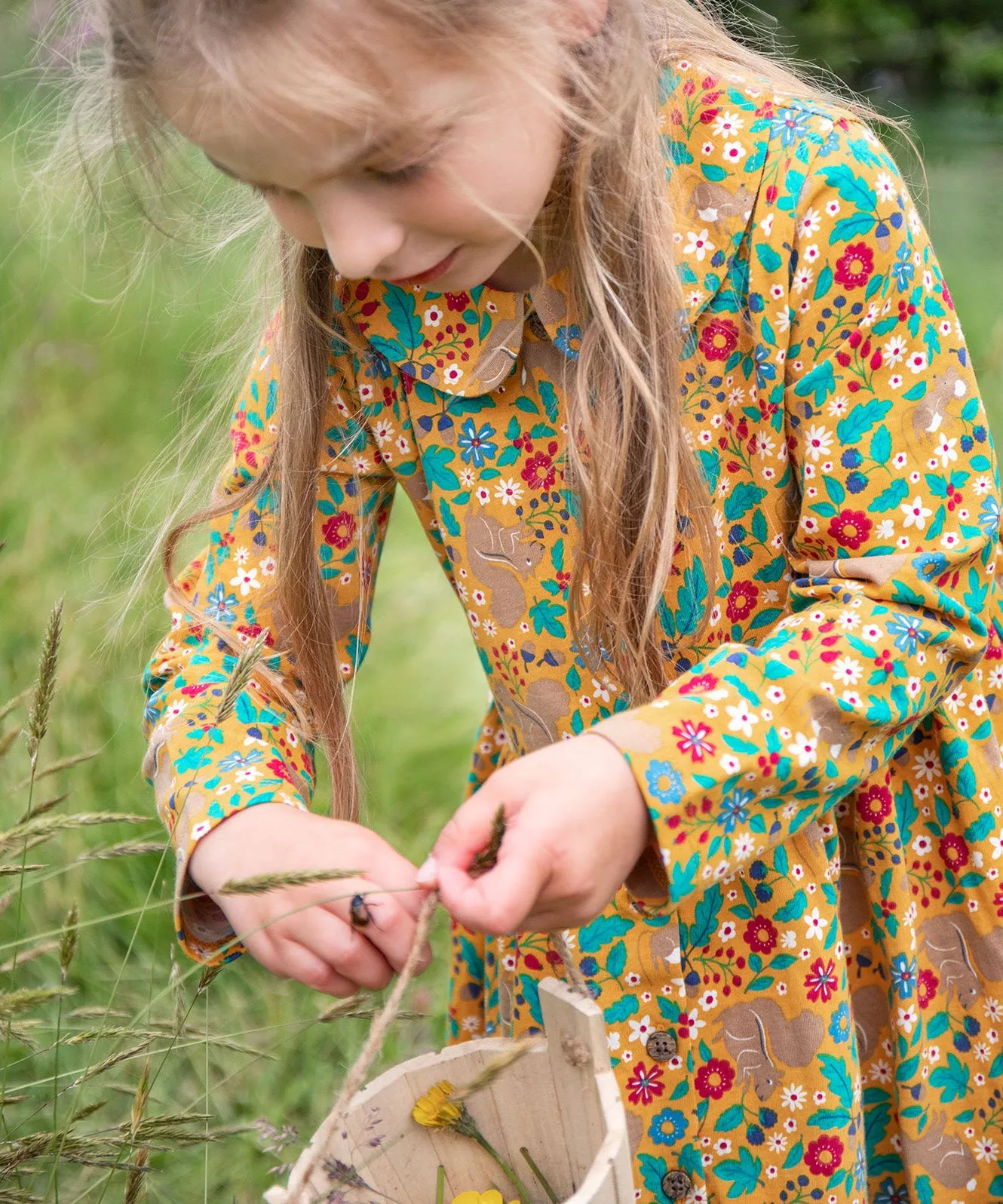 Frugi Autumn Dress - Autumn Friends