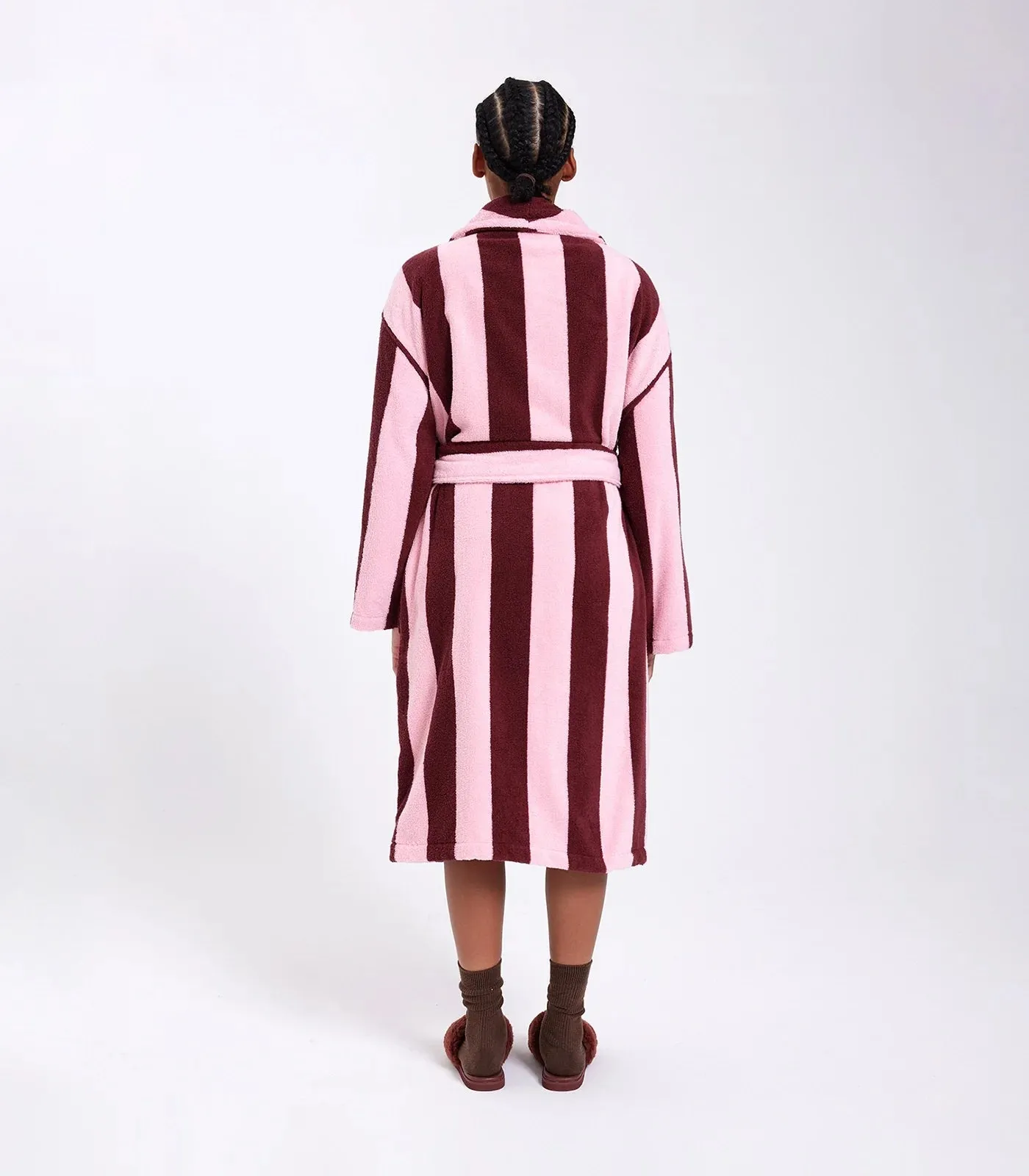 Hommey Robe - Rocky Road Stripes