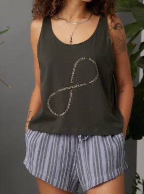 Infinity Easy Tank - Washed Black