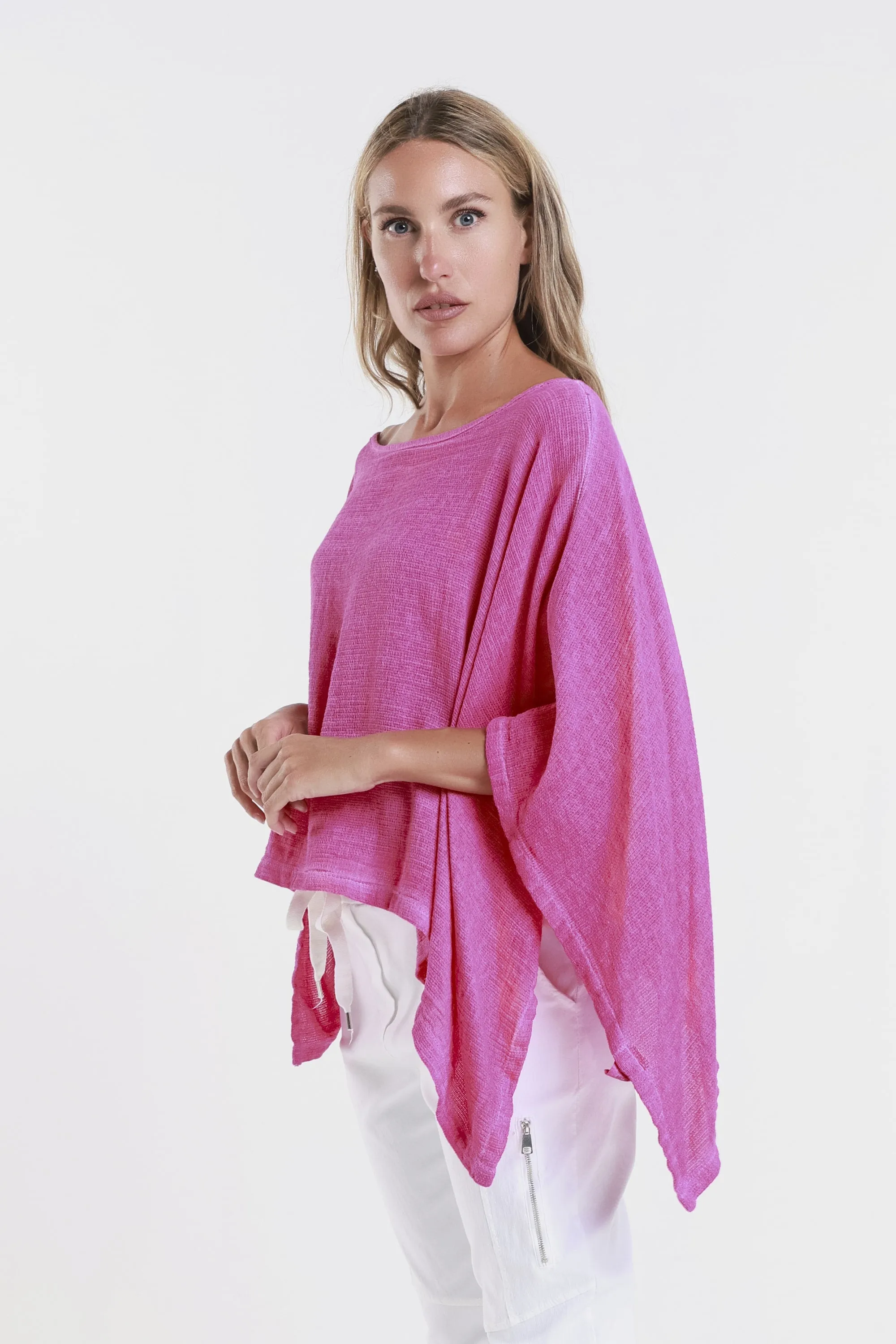 Leah Woven Poncho (BQ168)