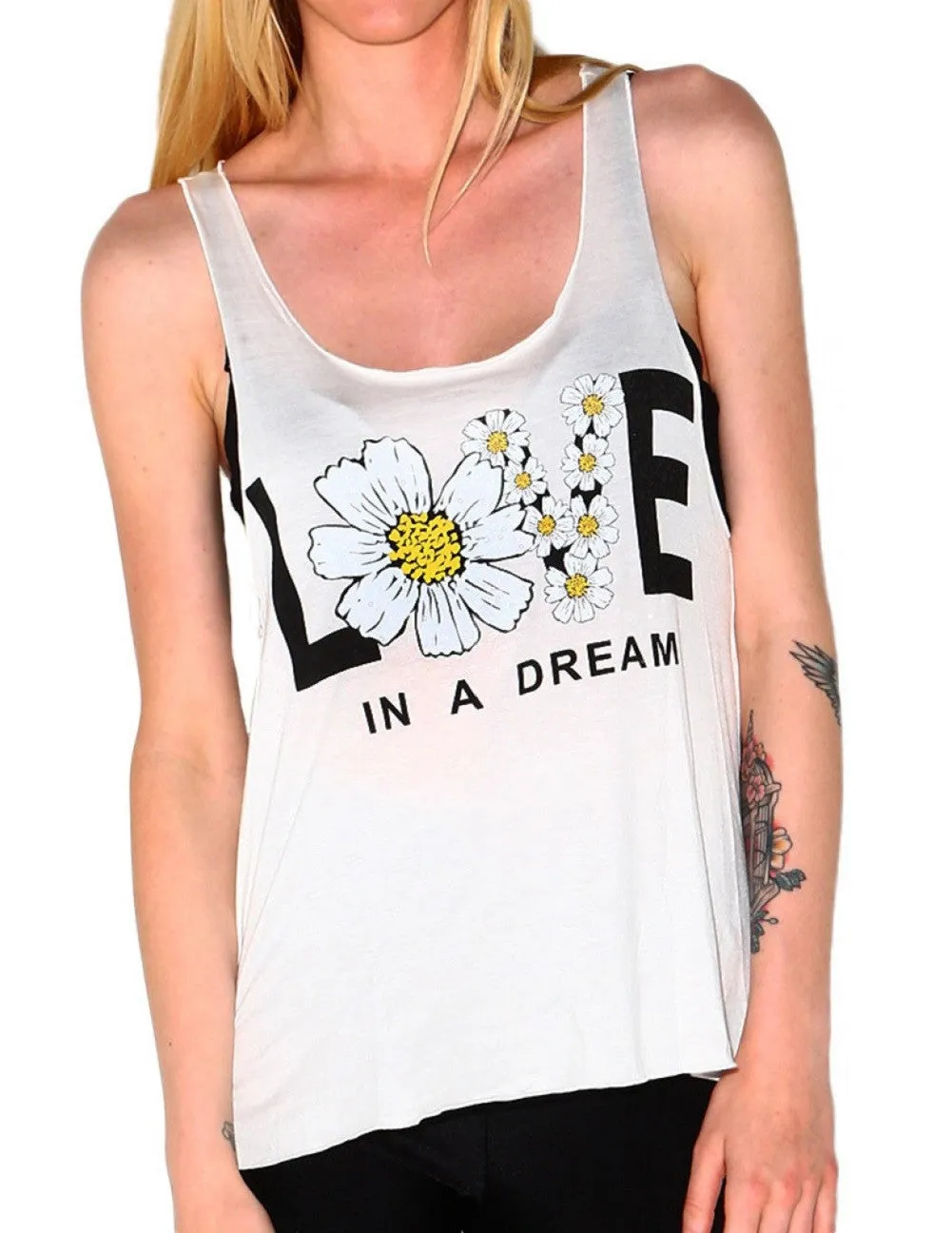 Love in a Dream Daisy Tank