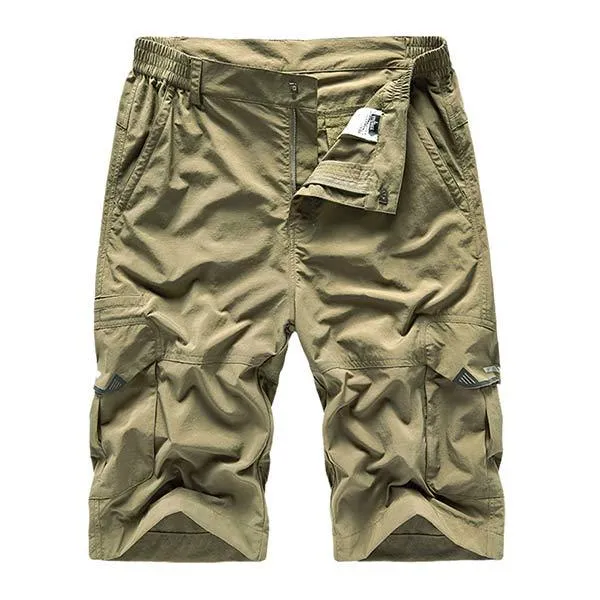 MEN'S LOOSE MULTI POCKET SHORTS 15819117W