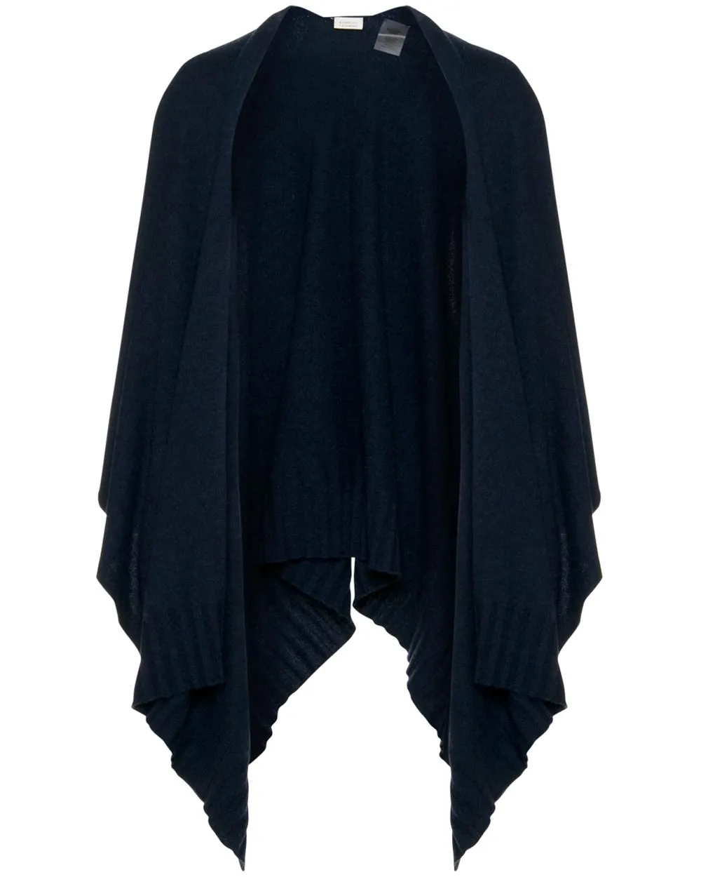 Navy Ruana Wrap