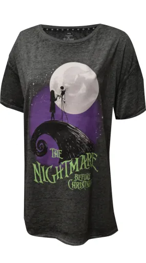 Nightmare Before Christmas Jack Skellington Tee Shirt