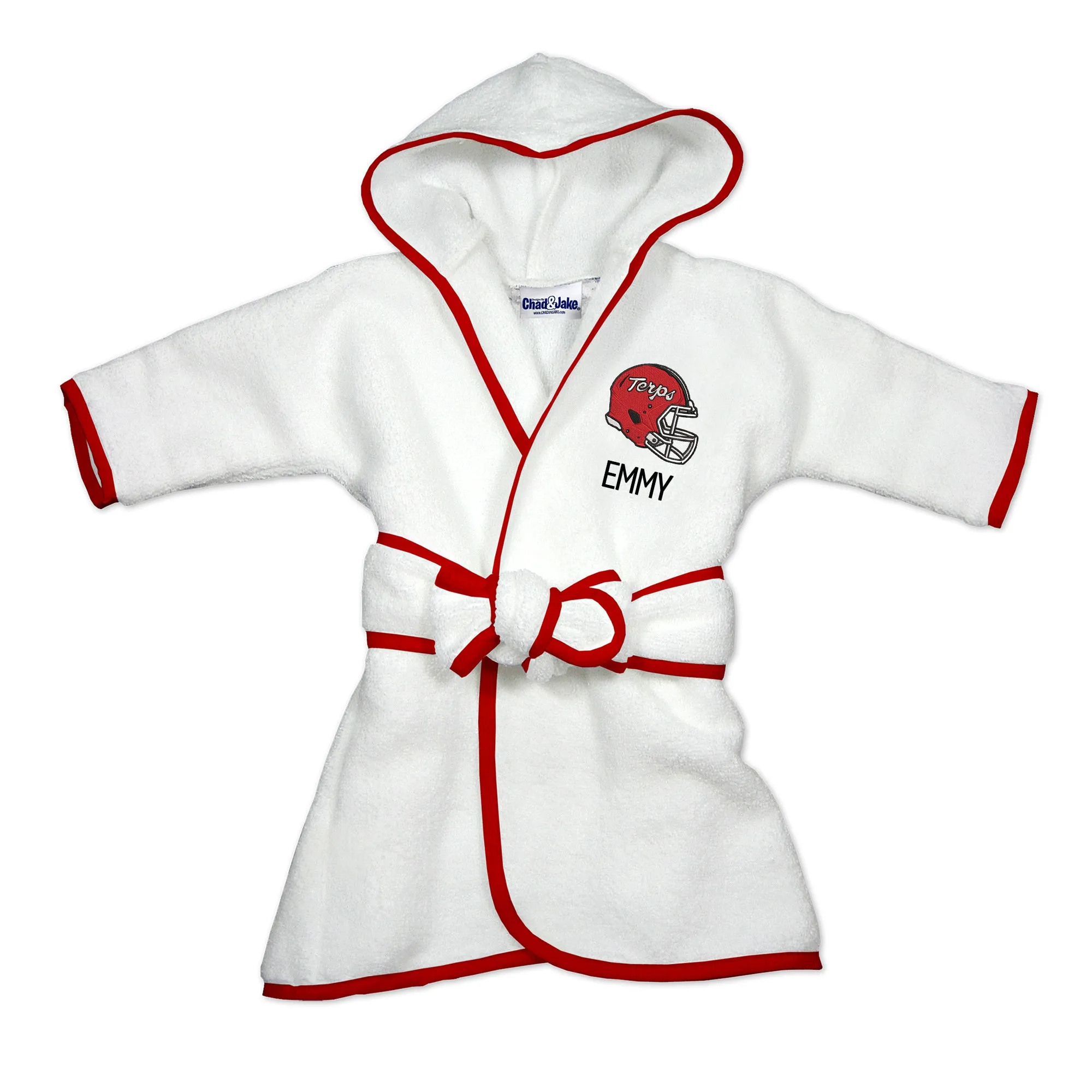 Personalized Maryland Terrapins Helmet Robe