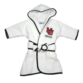 Personalized Utah Utes Interlocking U Robe