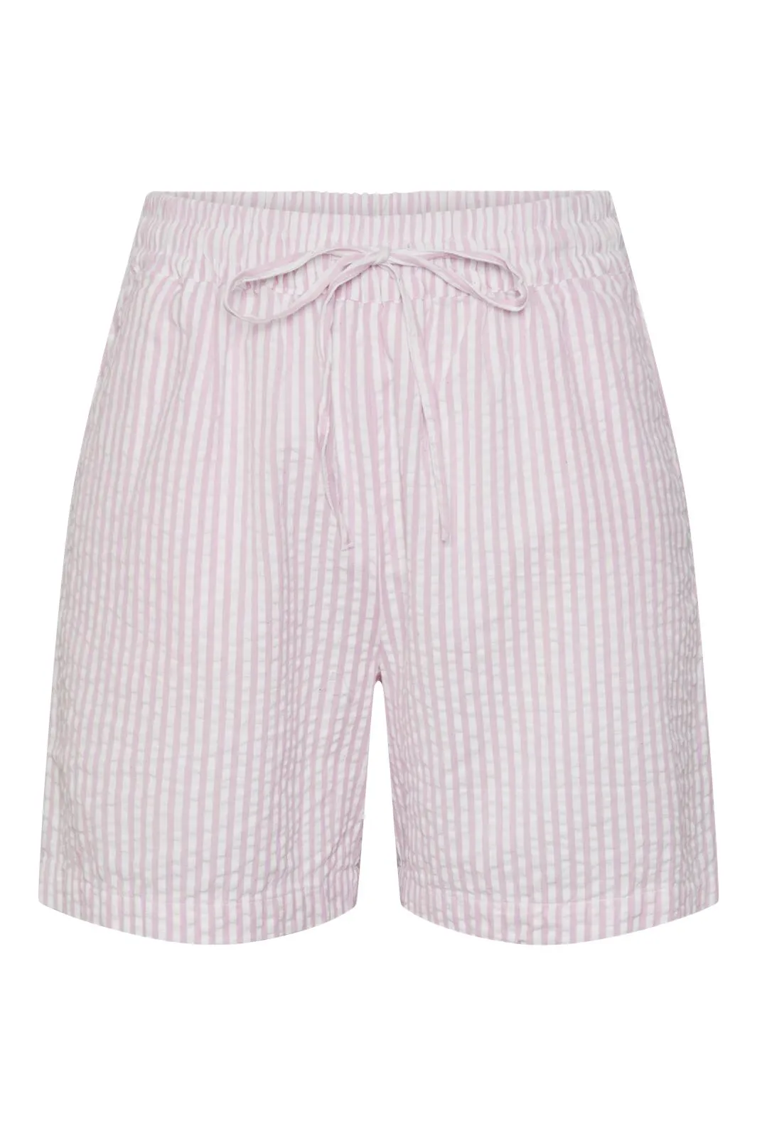 Pieces - Pcsally Loose String Shorts - 4497580 Pastel Lavender Cloud Dancer