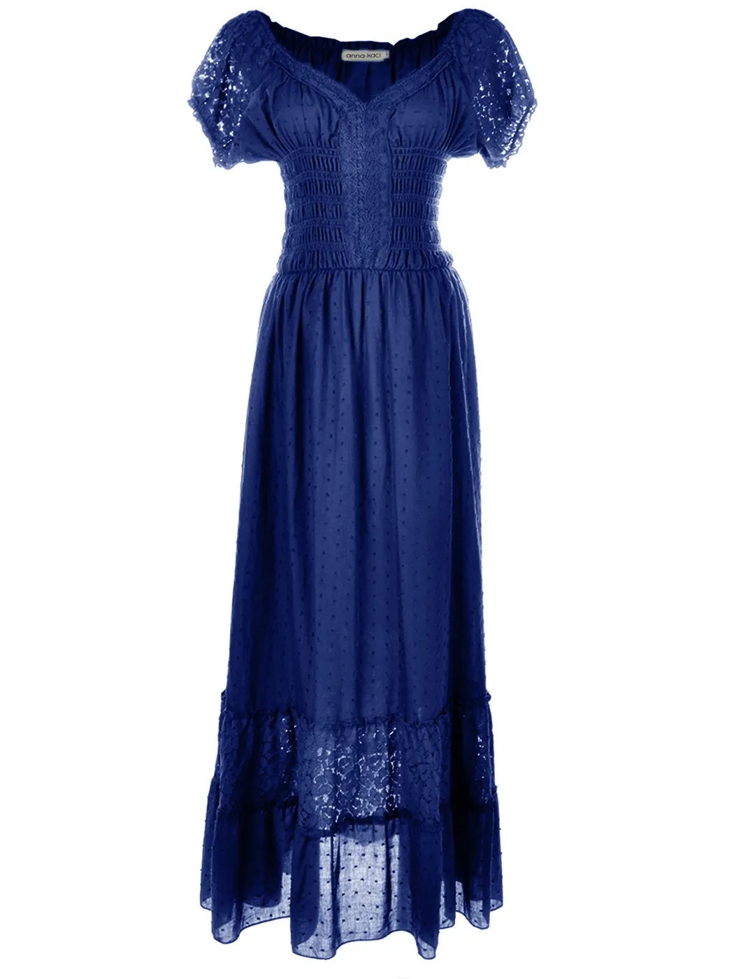 Renaissance Boho Lace Maxi Dress