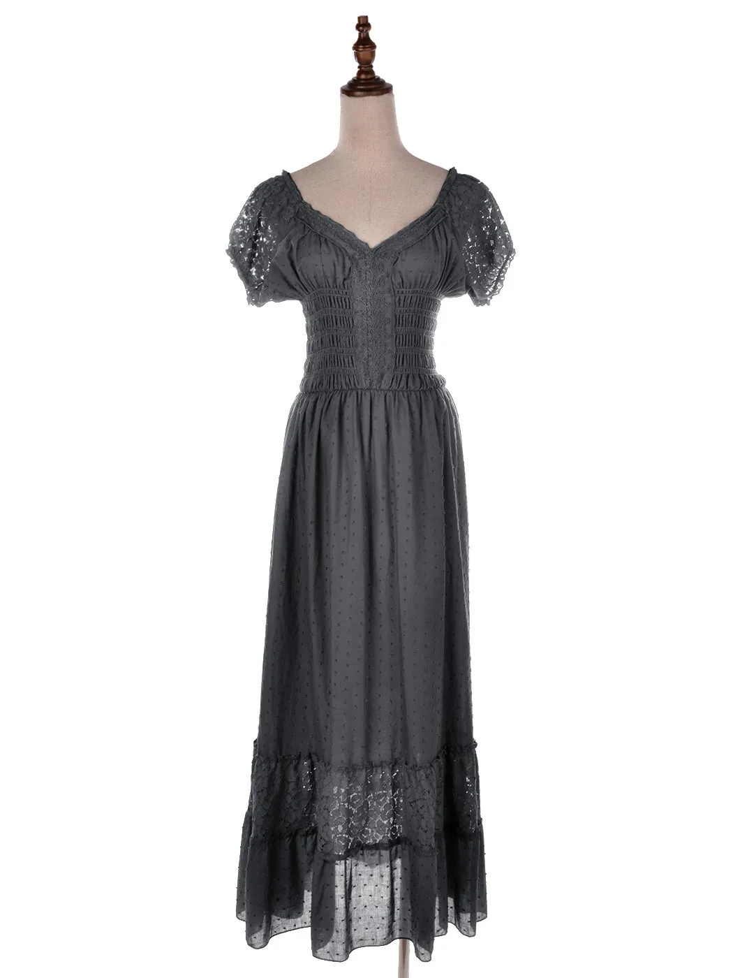 Renaissance Boho Lace Maxi Dress