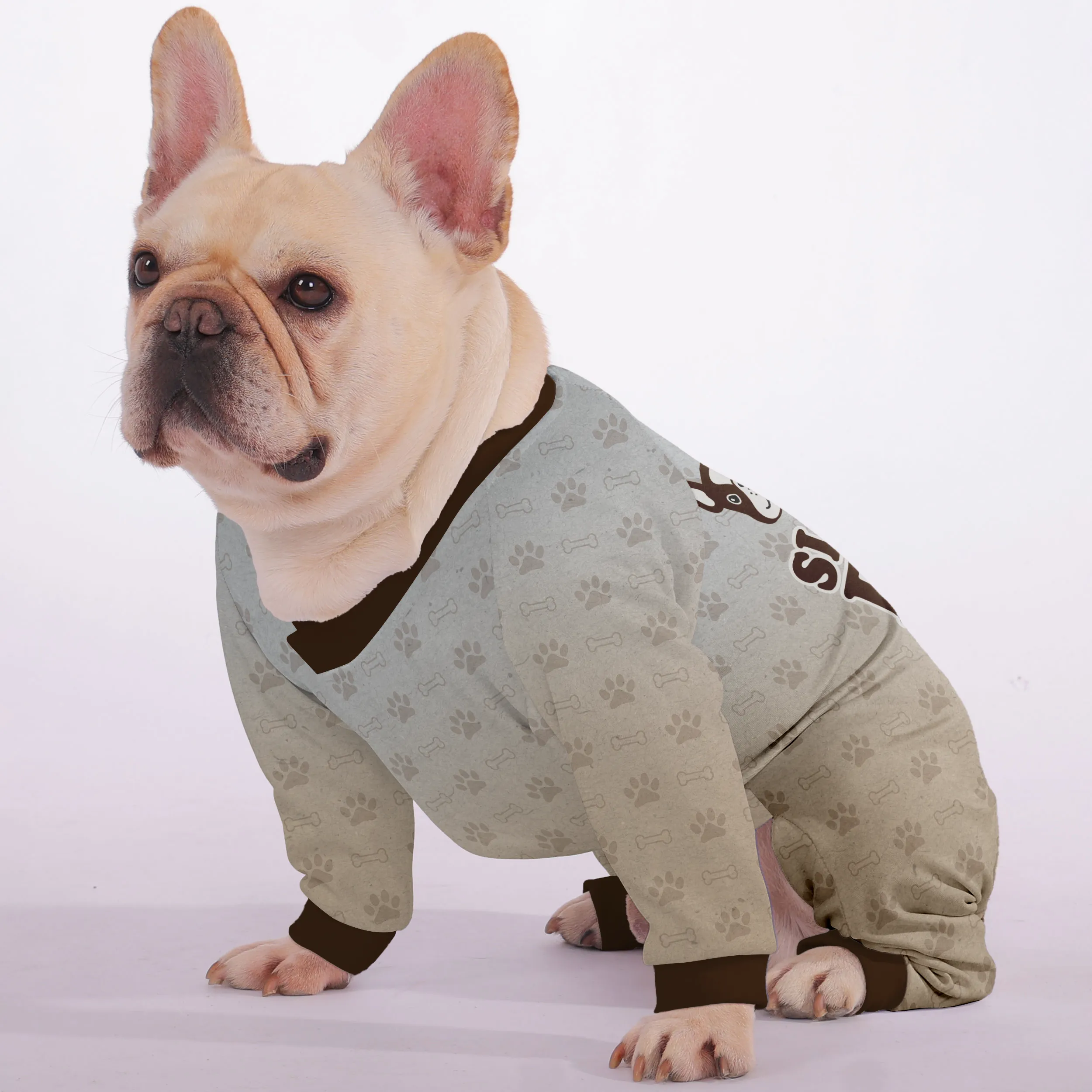 Sleep, Eat, Repeat - Frenchie Pajamas – Ultra-Soft, Cozy, & Adorably Stylish