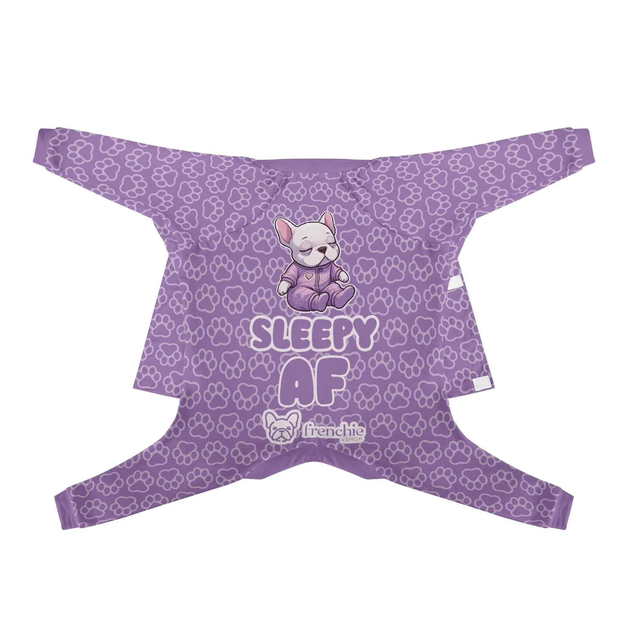 SLEEPY AF - Frenchie Pajamas – Ultra-Soft, Cozy, & Adorably Stylish