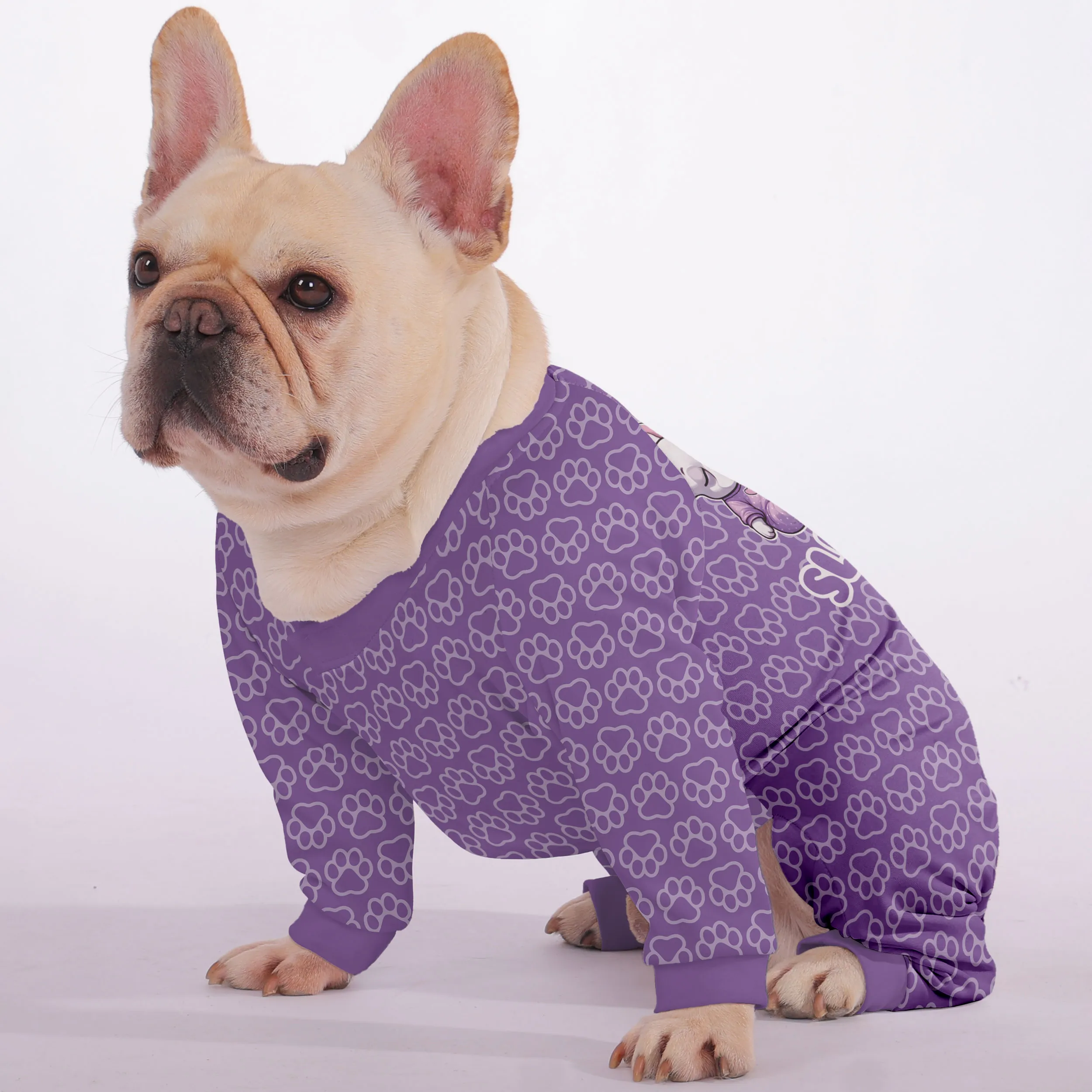 SLEEPY AF - Frenchie Pajamas – Ultra-Soft, Cozy, & Adorably Stylish