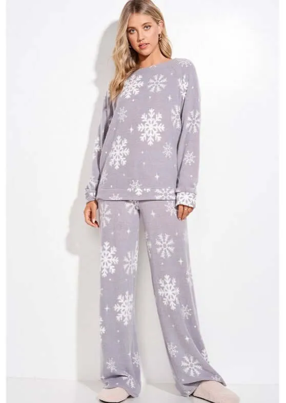 Snowflake Pajama Set