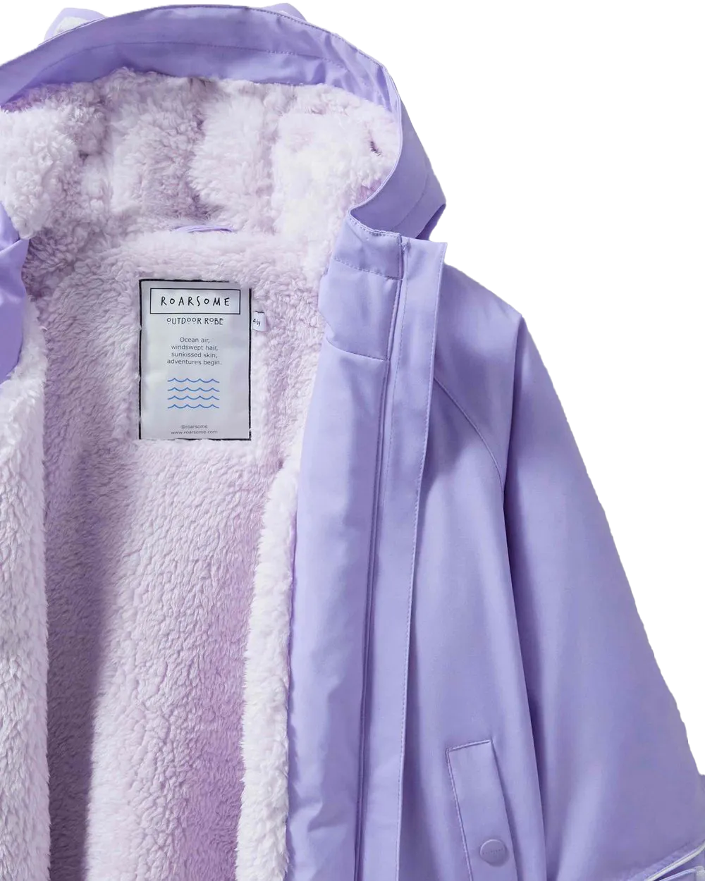 Sparkle The Unicorn Changing Robe in Lilac