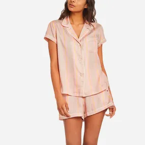 Striped Soft TENCEL™ Short PJ Set