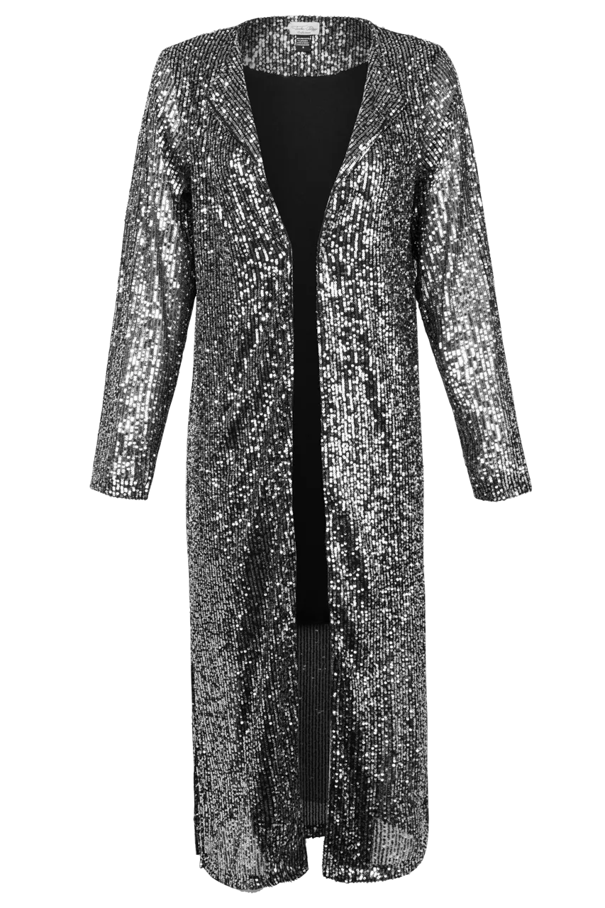 Tasha Polizzi Kayden Sequin Duster