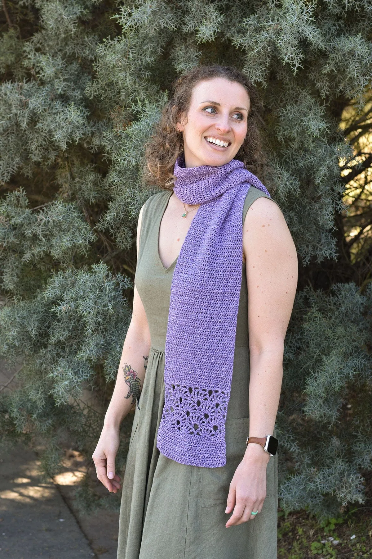 Tea Leaf Scarf