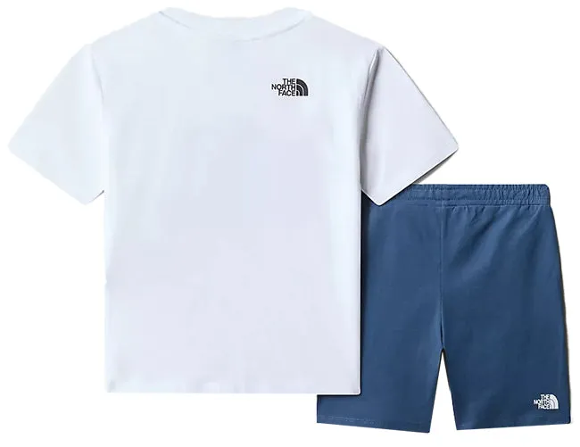 The North Face Kids Summer Set White Shady Blue