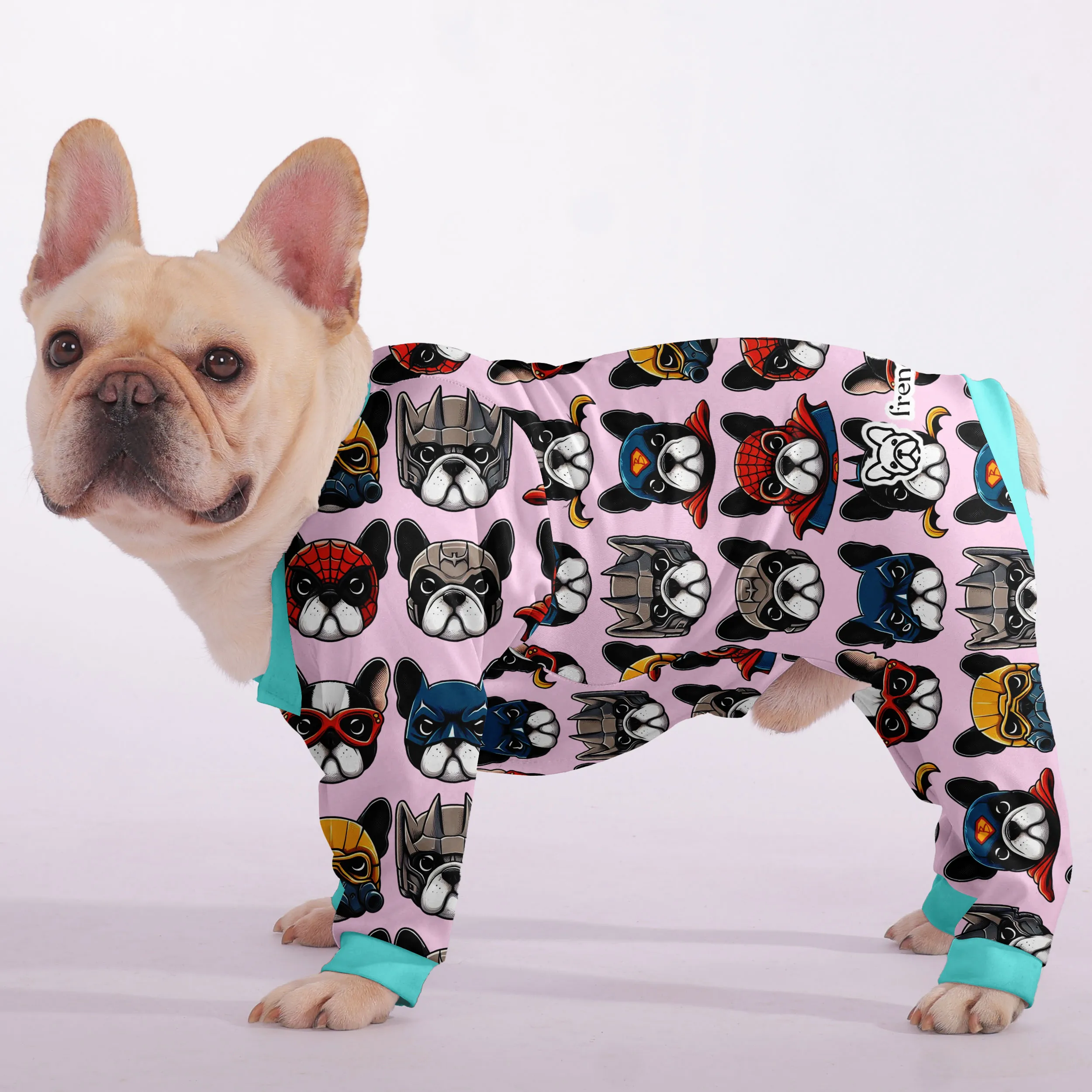 Winston - Frenchie Pajamas – Ultra-Soft, Cozy, & Adorably Stylish